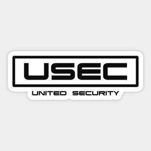 Escape From Tarkov USEC black logo1 Sticker